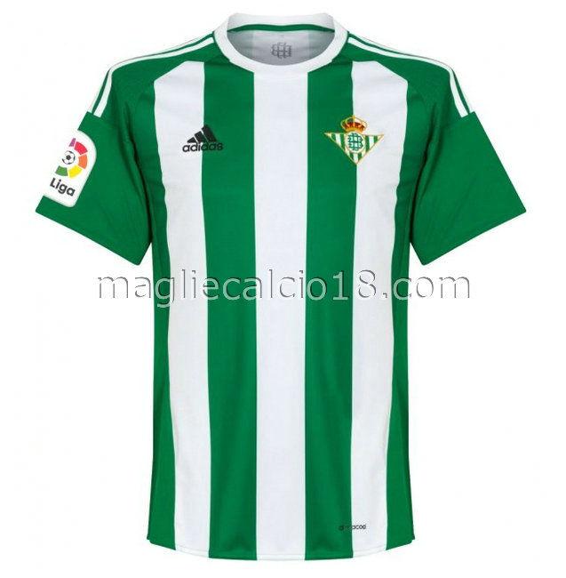 prima divisa maglia real betis 2016-2017