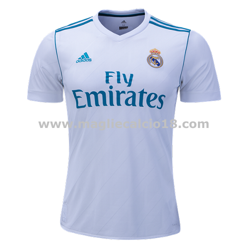 prima divisa maglia real madrid 2017-2018