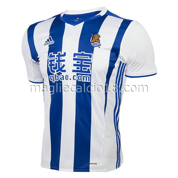 prima divisa maglia real sociedad 2016-2017