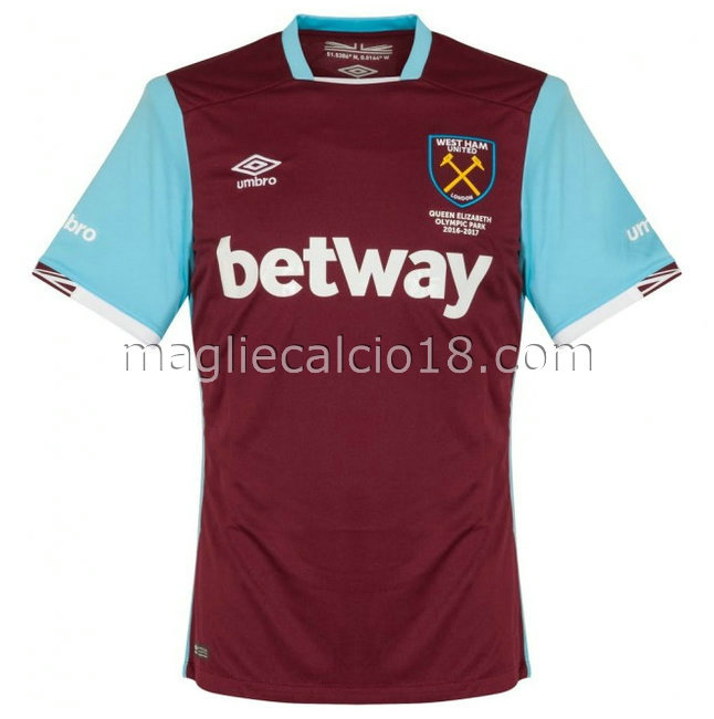 prima divisa maglia west ham united 2016-2017