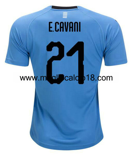 maglietta uruguay Edinson Cavani 2018-2018 casa