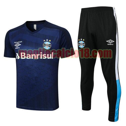 maniche corte + pantaloni gremio 2023-2024 a poco prezzo blu reale