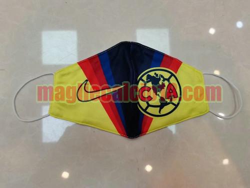 maschere club america 2020-2021 rosso giallo blu nero
