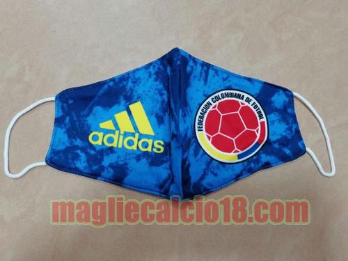 maschere colombia 2020-2021 blu