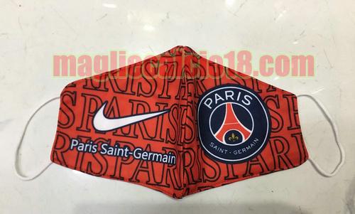 maschere paris saint germain 2020-2021 rosso
