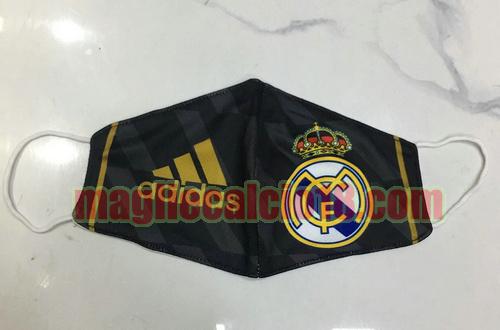 maschere real madrid 2020-2021 nero d'oro