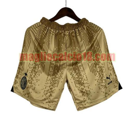 pantaloncini ac milan 2023-2024 giallo special edition