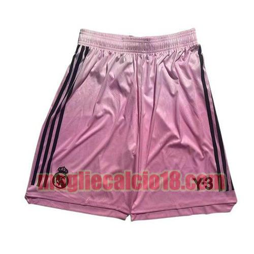 pantaloncini real madrid 2022-2023 y-3 rosa