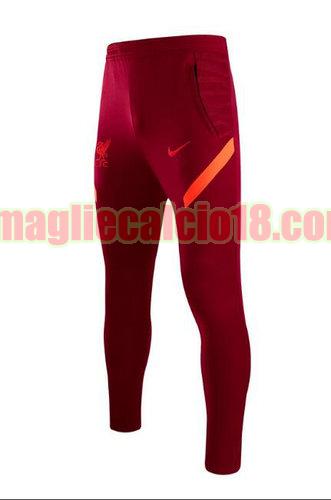 pantaloni della tuta liverpool 2021-2022 rosso