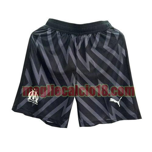 pantaloni olympique marsiglia 2023-2024 nero portiere