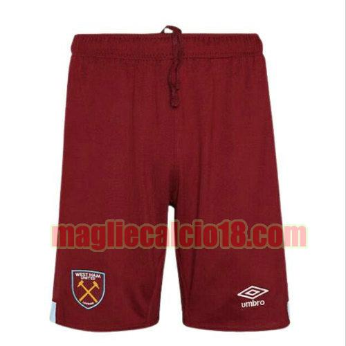 pantaloni west ham united 2023-2024 rosso prima