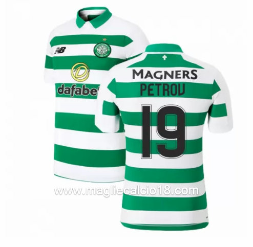Prima divisa maglia Celtic Fc Petrov 2019-2020