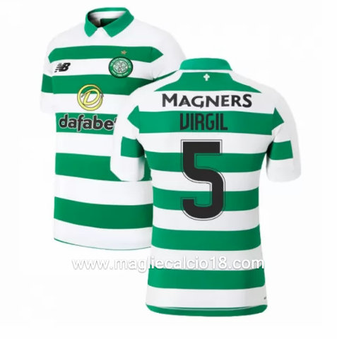 Prima divisa maglia Celtic Fc Virgil 2019-2020