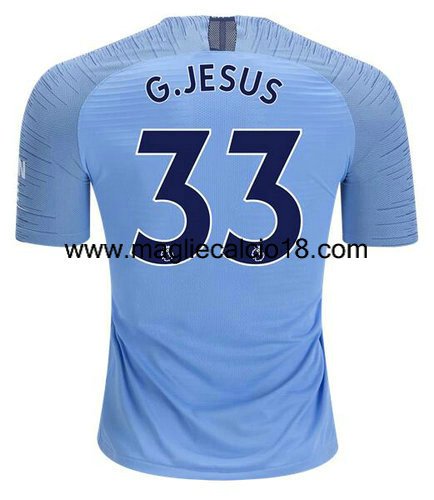 prima divisa maglia G.Jesus manchester city 2018-2019