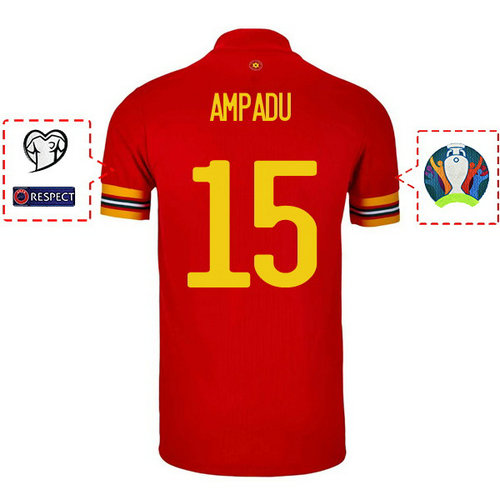 prima divisa maglia Galles ampadu 2020-2021