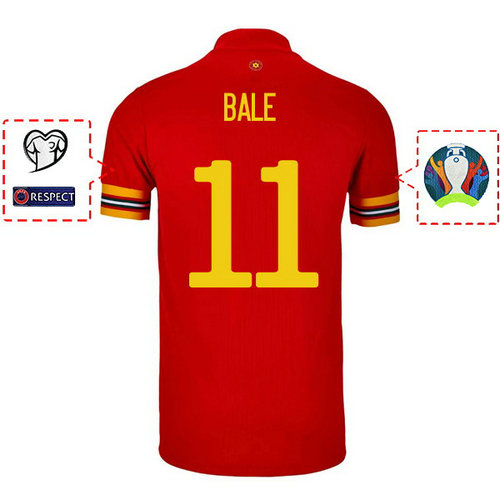 prima divisa maglia Galles bale 2020-2021