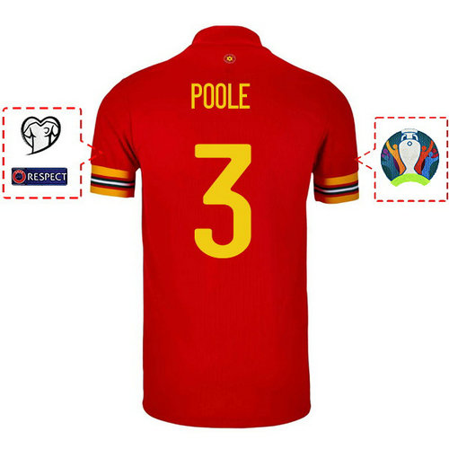 prima divisa maglia Galles poole 2020-2021
