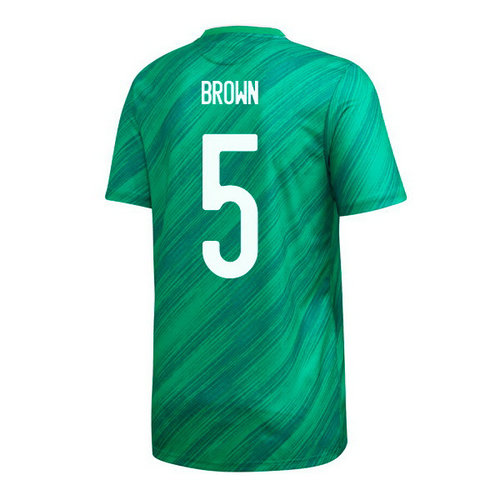 prima divisa maglia Irlanda Del Nord brown 2020-2021