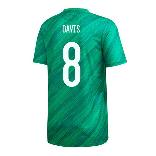 prima divisa maglia Irlanda Del Nord davis 2020-2021