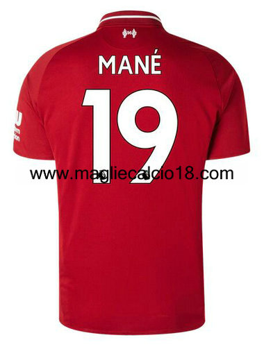prima divisa maglia Mane liverpool 2018-2019