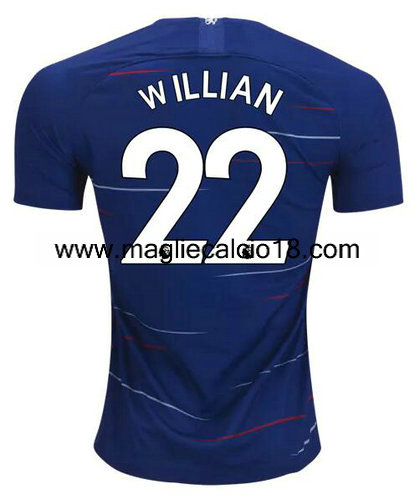 prima divisa maglia Willian chelsea 2018-2019
