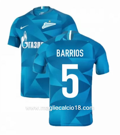Prima divisa maglia Zenit Barrios 2019-2020