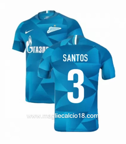 Prima divisa maglia Zenit Santos 2019-2020