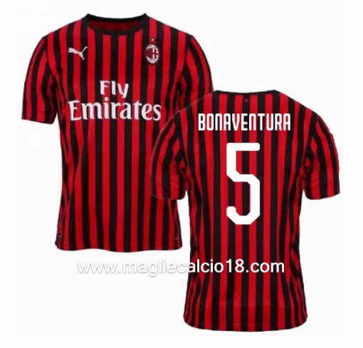 Prima divisa maglia ac milan BONAVENTURA 2019-2020