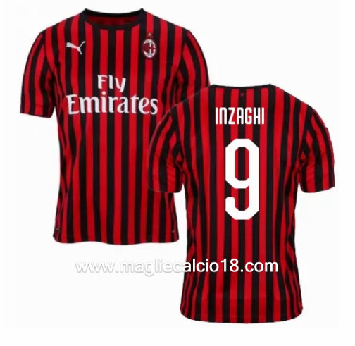 Prima divisa maglia ac milan INZAGHI 2019-2020