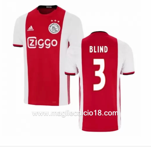 Prima divisa maglia afc ajax BLIND 2019-2020