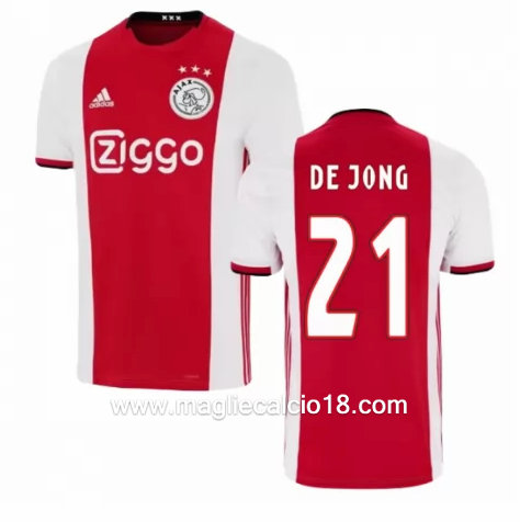 Prima divisa maglia afc ajax DE JONG 2019-2020