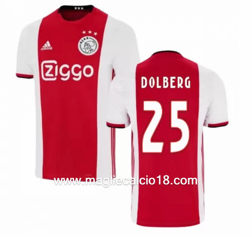 Prima divisa maglia afc ajax DOLBERG 2019-2020