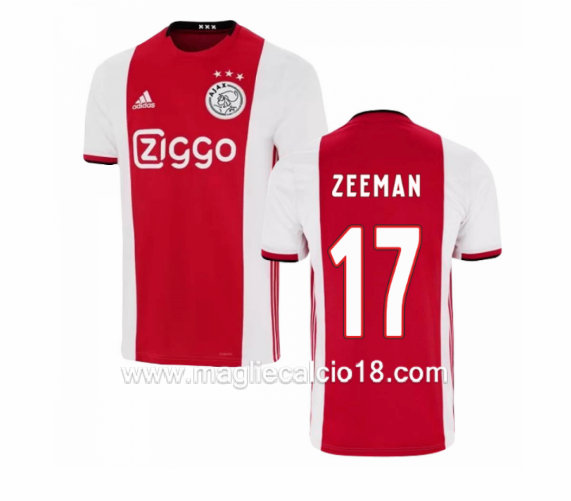 Prima divisa maglia afc ajax Zeeman 2019-2020