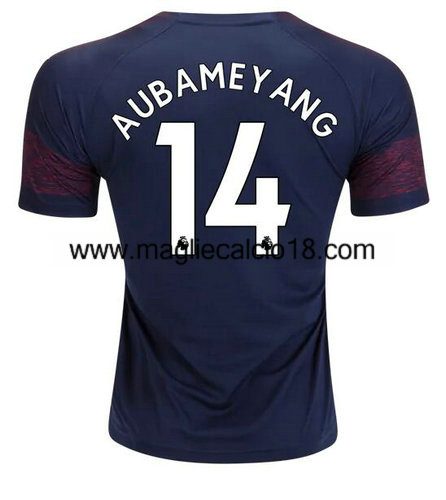 prima divisa maglia arsenal Aubameyang 2018-2019
