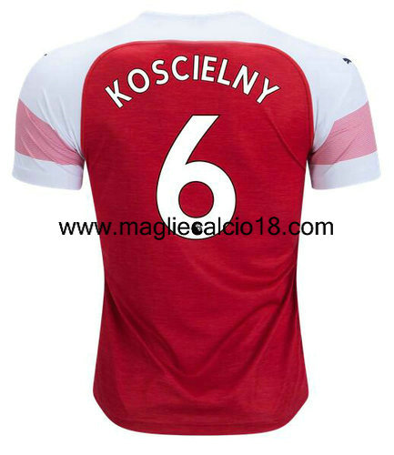 prima divisa maglia arsenal Koscielny 2018-2019