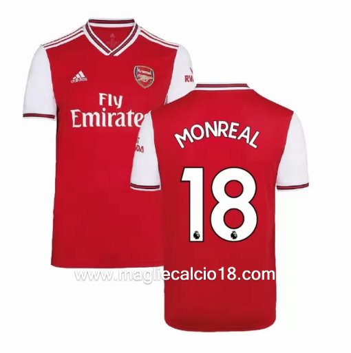 Prima divisa maglia arsenal MONREAL 2019-2020