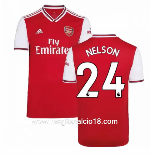 Prima divisa maglia arsenal Nelson 2019-2020