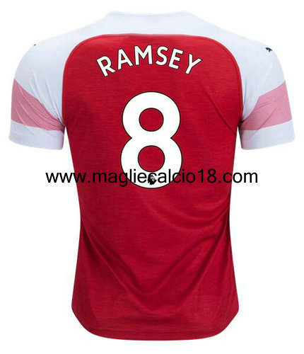prima divisa maglia arsenal Ramsey 2018-2019
