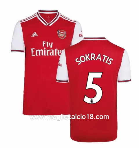 Prima divisa maglia arsenal SOKRATIS 2019-2020