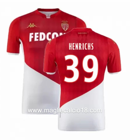 Prima divisa maglia as monaco HENRICHS 2019-2020