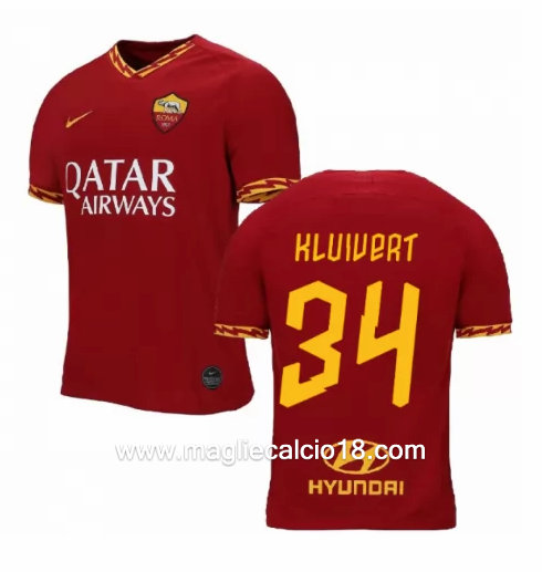 Prima divisa maglia as roma KLUIVERT 2019-2020