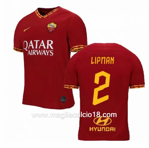 Prima divisa maglia as roma Lipman 2019-2020