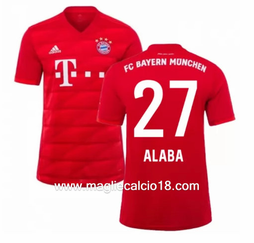 Prima divisa maglia bayern munich ALABA 2019-2020
