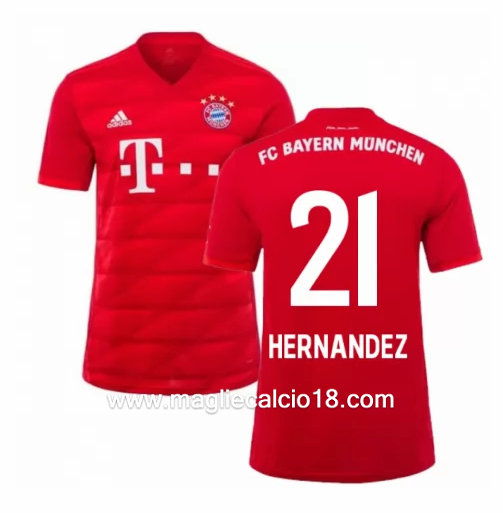 Prima divisa maglia bayern munich Hernandez 2019-2020
