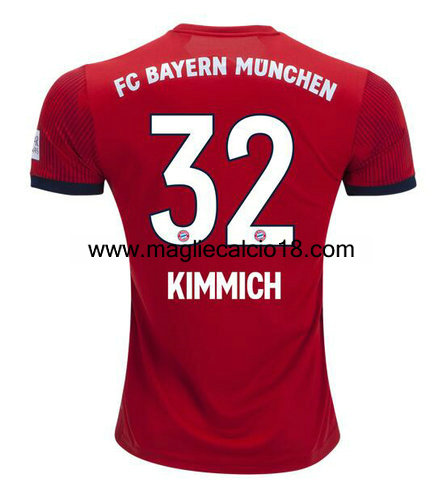 prima divisa maglia bayern munich Kimmich 2018-2019