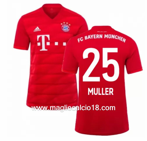Prima divisa maglia bayern munich MULLER 2019-2020