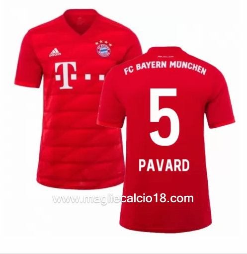 Prima divisa maglia bayern munich Pavard 2019-2020