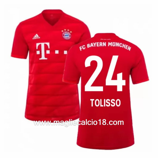 Prima divisa maglia bayern munich TOLISSO 2019-2020
