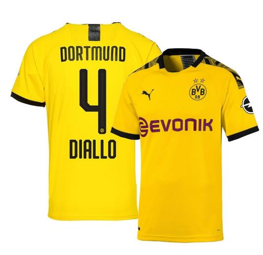 Prima divisa maglia borussia dortmund Ddiallo 2019-2020