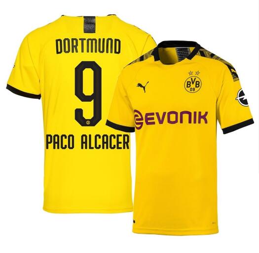 Prima divisa maglia borussia dortmund Dpaco alcacer 2019-2020